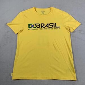 Polo Ralph Lauren Shirt Mens‎ Small Brasil Republica Federativa Graphic Tee